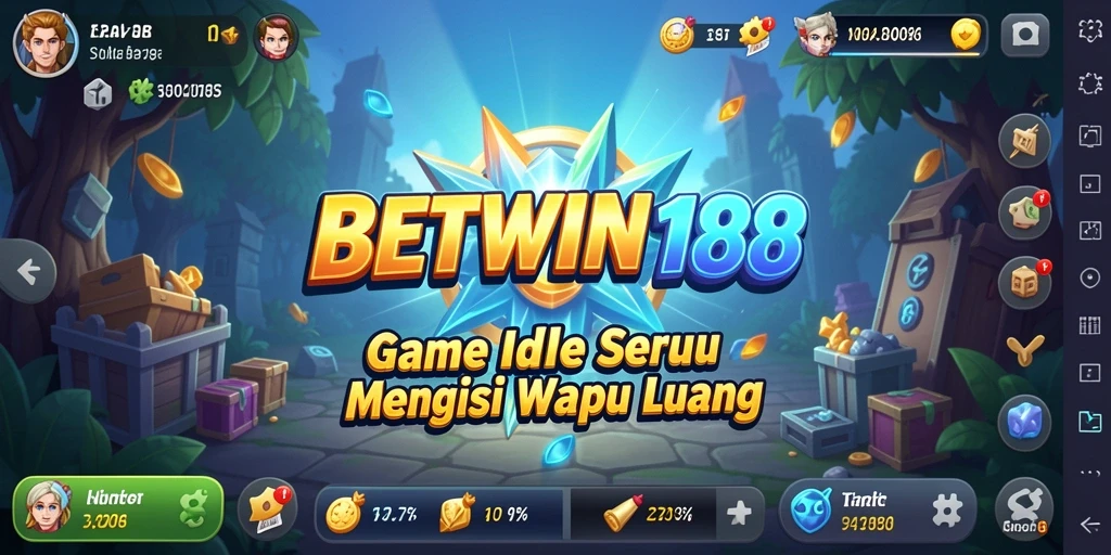 Tangkapan layar BETWIN188 menampilkan aktivitas gameplay Idle yang mendebarkan.