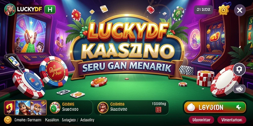 Tampilan menarik dari gameplay LUCKYDF yang memikat.